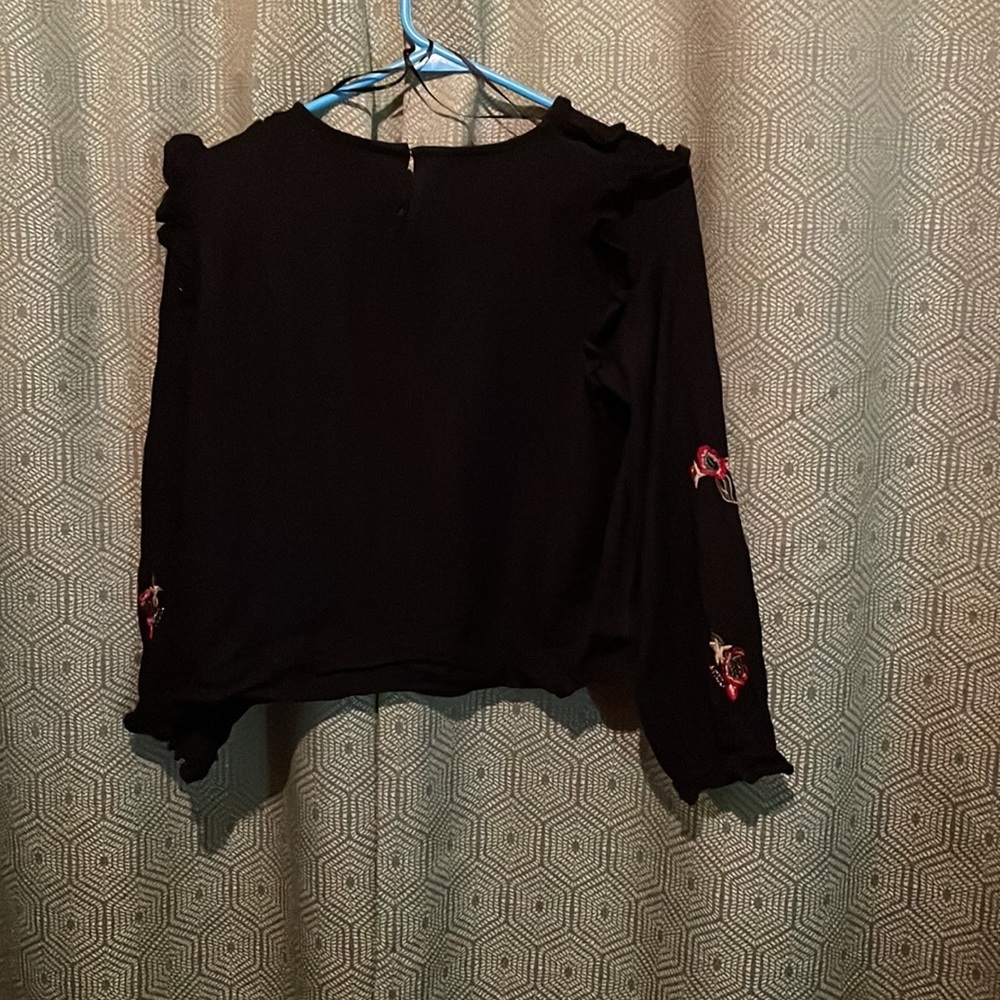 Zara Basic Collections Preloved Size Large Embroi… - image 8